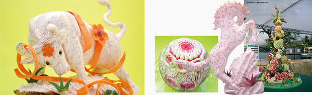 Special Food Carving Showcase